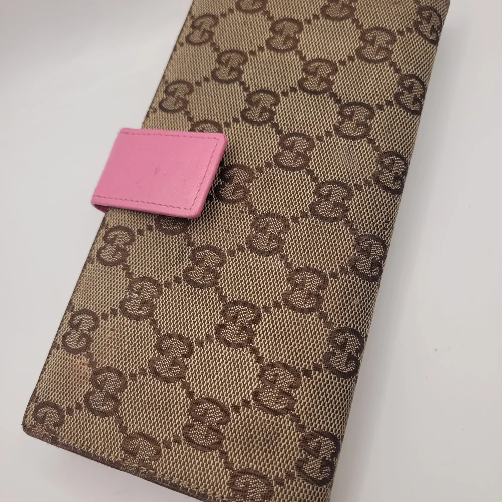 Gucci Brown and Pink Women's Wallet - Picture 2 of 4